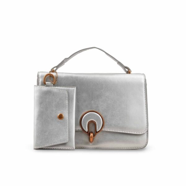 Silver Formal Shoulder Bag P36141